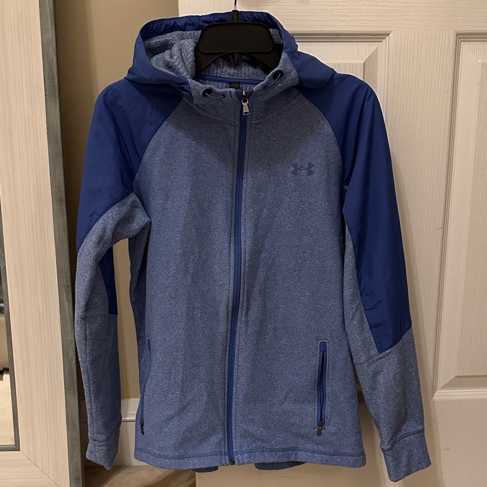 Under Armour Two-Tone Blue Hoodie